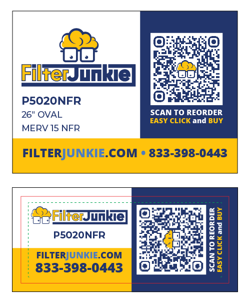 Filter Junkie product decal system